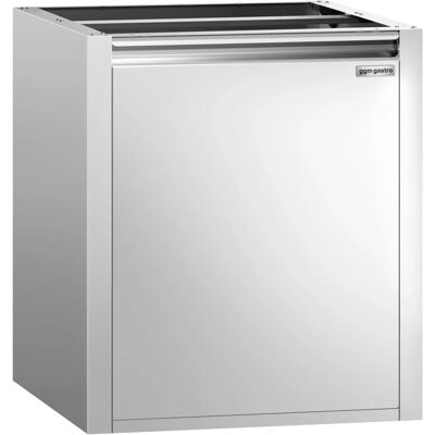 GGM Gastro - Poubelle - 400x660mm Argent - Trash Bin GGM Gastro - Poubelle - 400x660mm Argent - Trash Bin