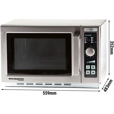 GGM Gastro Magnetron - 34 liter - 1100 watt - Handmatig GGM Gastro Magnetron - 34 liter - 1100 watt - Handmatig