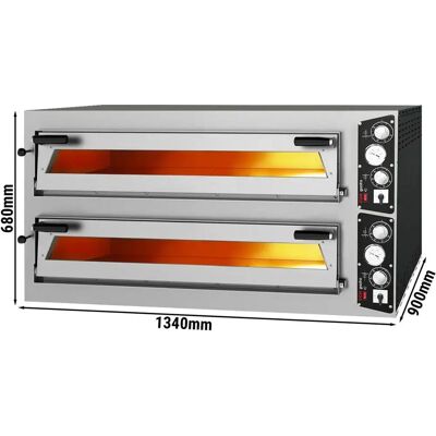GGM Gastro - Elektrische pizzaoven - Zilver GGM Gastro - Elektrische pizzaoven - Zilver