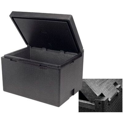 GGM GASTRO - Cargo-Box - 120,2L - Zwart - Thermobox - Isolatiebox - Polypropyleen - Houd Warm - Producttype GGM GASTRO - Cargo-Box - 120,2L - Zwart - Thermobox - Isolatiebox - Polypropyleen - Houd Warm - Producttype
