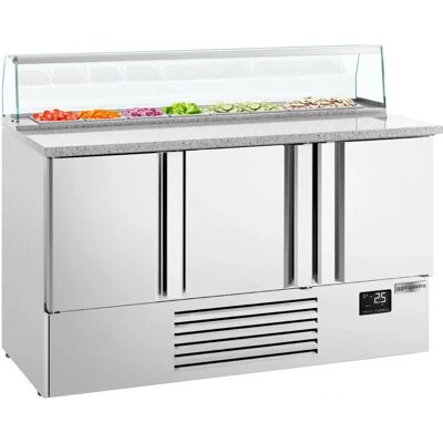 GGM Gastro - Premium PLUS - Zilver - Saladette GGM Gastro - Premium PLUS - Zilver - Saladette