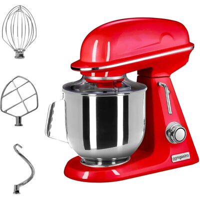 GGM Gastro - Planetair Raspak - 7L - Rood - Keukenrobot - 350W GGM Gastro - Planetair Raspak - 7L - Rood - Keukenrobot - 350W