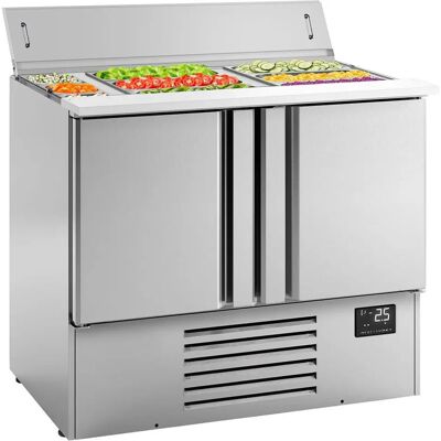 GGM Gastro - Saladette Premium PLUS - 978 mm - 2 deuren GGM Gastro - Saladette Premium PLUS - 978 mm - 2 deuren