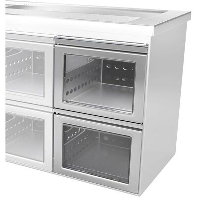 GGM Gastro - Bloc de tiroirs - Glas - drawer block GGM Gastro - Bloc de tiroirs - Glas - drawer block