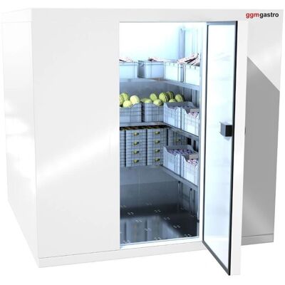 GGM Gastro - Koelcel - 1500x1500mm - 2,8m³ - Wit GGM Gastro - Koelcel - 1500x1500mm - 2,8m³ - Wit