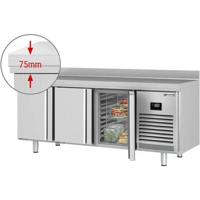 GGM Gastro - Premium PLUS Vriesbank - Zilver - Voor professioneel gebruik GGM Gastro - Premium PLUS Vriesbank - Zilver - Voor professioneel gebruik