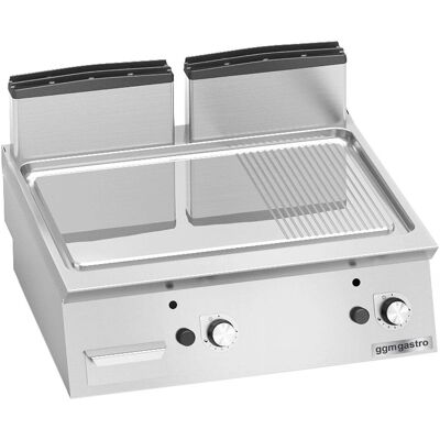 GGM Gastro - Gastro - 13,8 kW - Glad & gegroefd - Gasplaat GGM Gastro - Gastro - 13,8 kW - Glad & gegroefd - Gasplaat