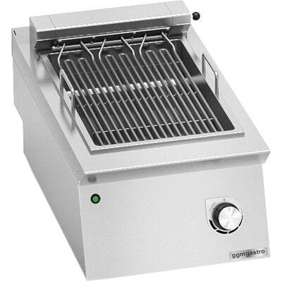 GGM Gastro Zilver 400mm Elektrische Grill - 4 kW - Professioneel GGM Gastro Zilver 400mm Elektrische Grill - 4 kW - Professioneel