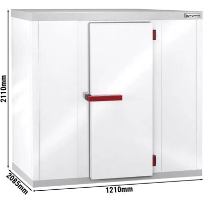GGM GASTRO - Koelcel 1,21x2,08m - hoogte: 2,1m - 3,94m³ GGM GASTRO - Koelcel 1,21x2,08m - hoogte: 2,1m - 3,94m³