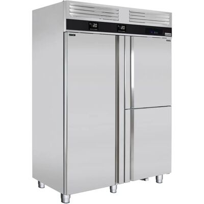 GGM Gastro - Koel-vriescombinatie - 1400L - RVS GGM Gastro - Koel-vriescombinatie - 1400L - RVS