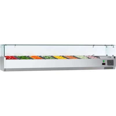 GGM Gastro - Koeltoog - ECO uitvoering - 1800x335mm - 8x GN 1/4 GGM Gastro - Koeltoog - ECO uitvoering - 1800x335mm - 8x GN 1/4