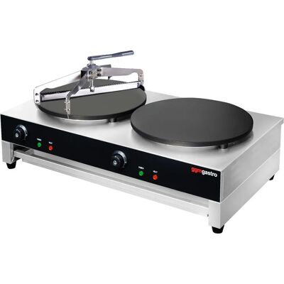 GGM Gastro Pannenkoekenmaker - 2 Platen Ø 400mm - Gemakkelijk in gebruik GGM Gastro Pannenkoekenmaker - 2 Platen Ø 400mm - Gemakkelijk in gebruik