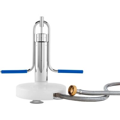 GGM Gastro - Glazenwasmachine met standaard, zuignappen en Zilver GGM Gastro - Glazenwasmachine met standaard, zuignappen en Zilver