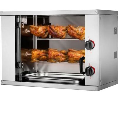 GGM Gastro Mini-kipgrill - 4,4kW - Zilver GGM Gastro Mini-kipgrill - 4,4kW - Zilver