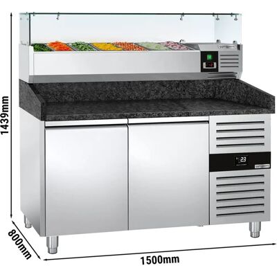 GGM Gastro PREMIUM Koeltafel 1500x800mm - 2 deuren GGM Gastro PREMIUM Koeltafel 1500x800mm - 2 deuren