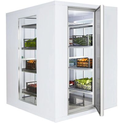 GGM Gastro - Koelcel - 2100x1500mm - 4,8m³ - Wit GGM Gastro - Koelcel - 2100x1500mm - 4,8m³ - Wit