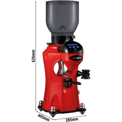 GGM Gastro - Koffiemolen - 2kg - Stil 45dB - Automatisch doseren - Rood GGM Gastro - Koffiemolen - 2kg - Stil 45dB - Automatisch doseren - Rood