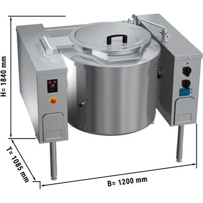 GGM Gastro - GASTRO - 18 kW - 150 L - Tilting kettle GGM Gastro - GASTRO - 18 kW - 150 L - Tilting kettle