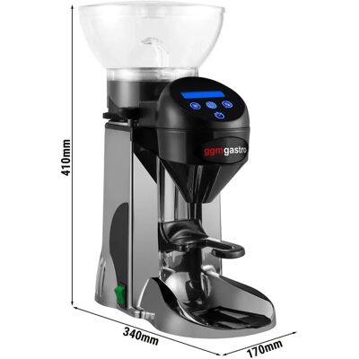 GGM Gastro - Koffiemolen - Zilver - 1kg GGM Gastro - Koffiemolen - Zilver - 1kg