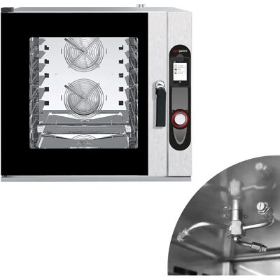 GGM Gastro - Combinatie oven - Touch - 7x GN 1/1 - met reinigingssysteem GGM Gastro - Combinatie oven - Touch - 7x GN 1/1 - met reinigingssysteem