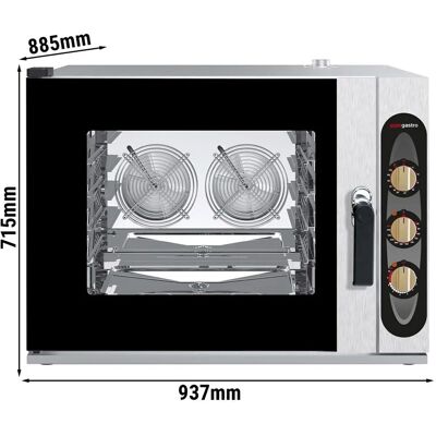 GGM GASTRO Boulangerie - Combinatiewaarde - Handmatig - 4x EN 60x40 GGM GASTRO Boulangerie - Combinatiewaarde - Handmatig - 4x EN 60x40