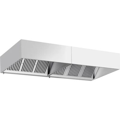 GGM Gastro - GGM Gastro Cube 3.0m - 3.0 m - AISI 430 - Wandafzuigkap GGM Gastro - GGM Gastro Cube 3.0m - 3.0 m - AISI 430 - Wandafzuigkap