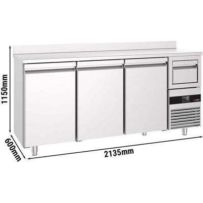GGM Gastro - Compacte Koeltafel - Zilver GGM Gastro - Compacte Koeltafel - Zilver