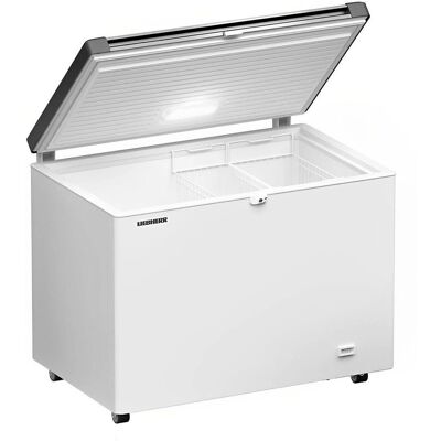 GGM Gastro - LIEBHERR Vrieskist - 1005x720mm - 266 Liter - Roestvrijstalen Deksel GGM Gastro - LIEBHERR Vrieskist - 1005x720mm - 266 Liter - Roestvrijstalen Deksel