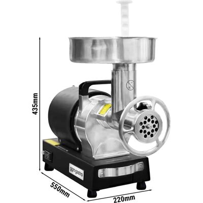 GGM Gastro - Vleesmolen - 200-240kg/u - 550W GGM Gastro - Vleesmolen - 200-240kg/u - 550W
