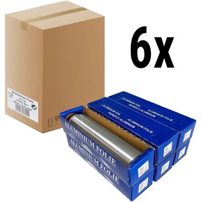 GGM Gastro - Aluminiumfolie Rol - 36 stuks - Zilver GGM Gastro - Aluminiumfolie Rol - 36 stuks - Zilver