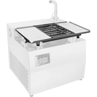 GGM Gastro - VTSTGIC11 - Zilver - Roestvrij staal - Vibrerende tafel voor chocolade temperatuureenheid GGM Gastro - VTSTGIC11 - Zilver - Roestvrij staal - Vibrerende tafel voor chocolade temperatuureenheid