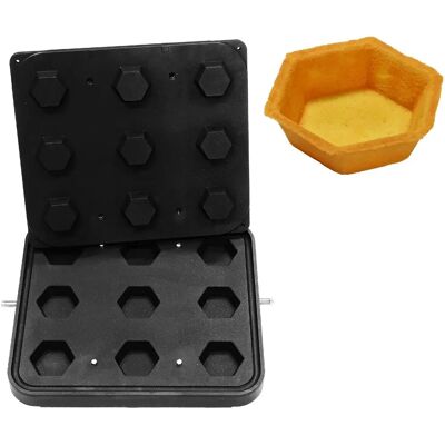 GGM Gastro - TMPIC - Hexagonaal - 70x70mm - plaat GGM Gastro - TMPIC - Hexagonaal - 70x70mm - plaat