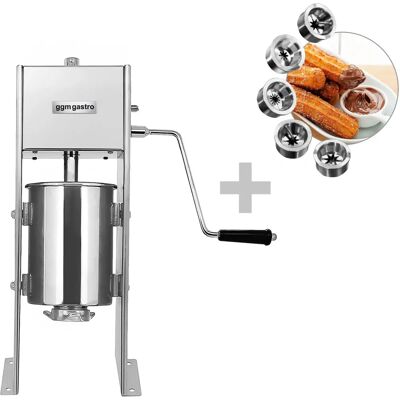 GGM Gastro - CHMNP3 - 3 liter - Roestvrij staal - Churro machine GGM Gastro - CHMNP3 - 3 liter - Roestvrij staal - Churro machine