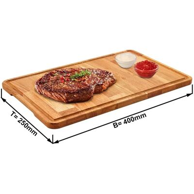 GGM GASTRO - Stheek bord - Eikenhout - 400x250mm - Bord GGM GASTRO - Stheek bord - Eikenhout - 400x250mm - Bord