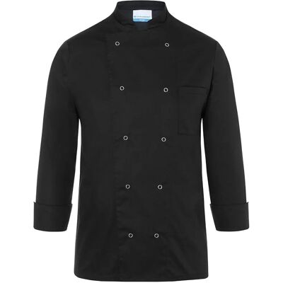 GGM Gastro - KARLOWSKY Koksjas Basic - Zwart - M - Koksjas GGM Gastro - KARLOWSKY Koksjas Basic - Zwart - M - Koksjas
