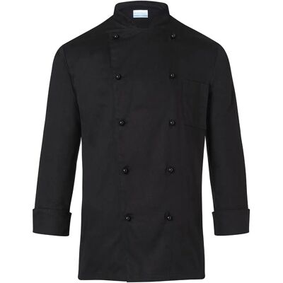 GGM Gastro - KARLOWSKY Basic - Zwart - XXL - Koksjas GGM Gastro - KARLOWSKY Basic - Zwart - XXL - Koksjas
