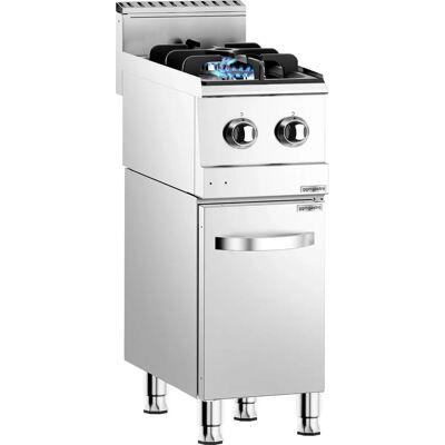GGM Gastro - Gasstel - Zilver - 2 branders GGM Gastro - Gasstel - Zilver - 2 branders