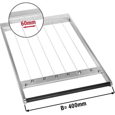 GGM Gastro - Cadre pour double coupeuse de pralines - Frame GGM Gastro - Cadre pour double coupeuse de pralines - Frame