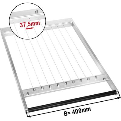 GGM Gastro - PSDIC3 & PSDIC64 - 37,5 mm afstand - Frame voor pralinesnijder GGM Gastro - PSDIC3 & PSDIC64 - 37,5 mm afstand - Frame voor pralinesnijder