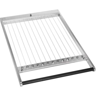GGM Gastro - Frame voor dubbele pralinesnijder - 30 mm - Zilver GGM Gastro - Frame voor dubbele pralinesnijder - 30 mm - Zilver