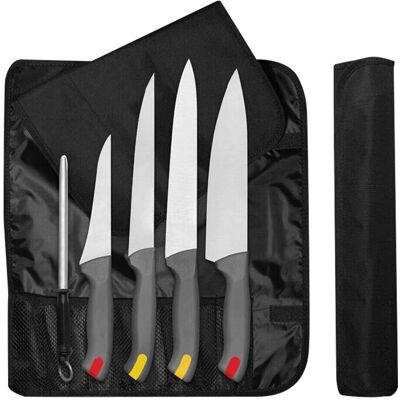 GGM Gastro Messenset - 5-delig - Roestvrij Staal, Ergonomische Handvatten GGM Gastro Messenset - 5-delig - Roestvrij Staal, Ergonomische Handvatten