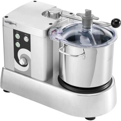 GGM Gastro Snijder - 5,3L - 350W - Roestvrij staal - Zilver - Snijder GGM Gastro Snijder - 5,3L - 350W - Roestvrij staal - Zilver - Snijder