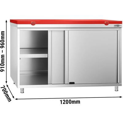 GGM Gastro - Gastro PREMIUM - Rood - 1200x700 - Werkkast GGM Gastro - Gastro PREMIUM - Rood - 1200x700 - Werkkast