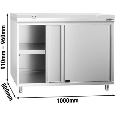 GGM - Gastro Premium - Wit - 1000x800mm - Werkkast GGM - Gastro Premium - Wit - 1000x800mm - Werkkast