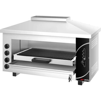 GGM Gastro PRO Gasoven / Salamander - 4 branders - 13,2 kW - Zwart GGM Gastro PRO Gasoven / Salamander - 4 branders - 13,2 kW - Zwart