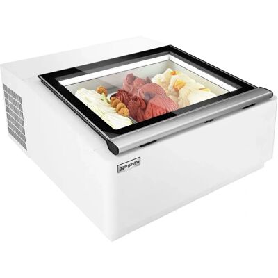 GGM Gastro - Tafel ijsvitrine - 3x5L - servicezijde - IJs Vit GGM Gastro - Tafel ijsvitrine - 3x5L - servicezijde - IJs Vit