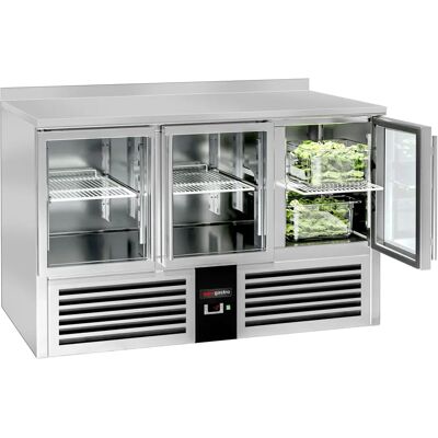 GGM GASTRO - Koeltoonbank PREMIUM - Zilver - 1370x700mm GGM GASTRO - Koeltoonbank PREMIUM - Zilver - 1370x700mm