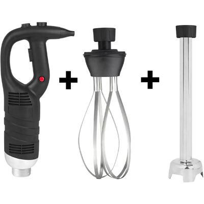 GGM Gastro - Handmixer Set met 300mm Staaf & Klopper - 450W GGM Gastro - Handmixer Set met 300mm Staaf & Klopper - 450W