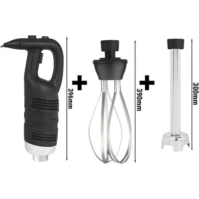 GGM GASTRO - Set Handblender - 300mm & Klopper - 650W - Variabele snelheid GGM GASTRO - Set Handblender - 300mm & Klopper - 650W - Variabele snelheid