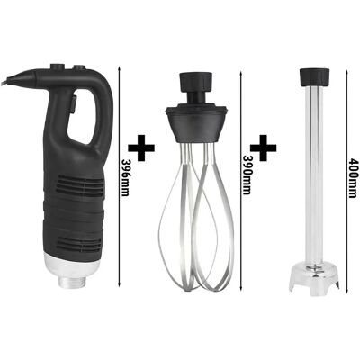 GGM GASTRO - Set Staafmixer met 400mm Mengstaaf & Klopper - 650W GGM GASTRO - Set Staafmixer met 400mm Mengstaaf & Klopper - 650W